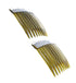 Sterling Silver American Indian Hair Combs AX127503